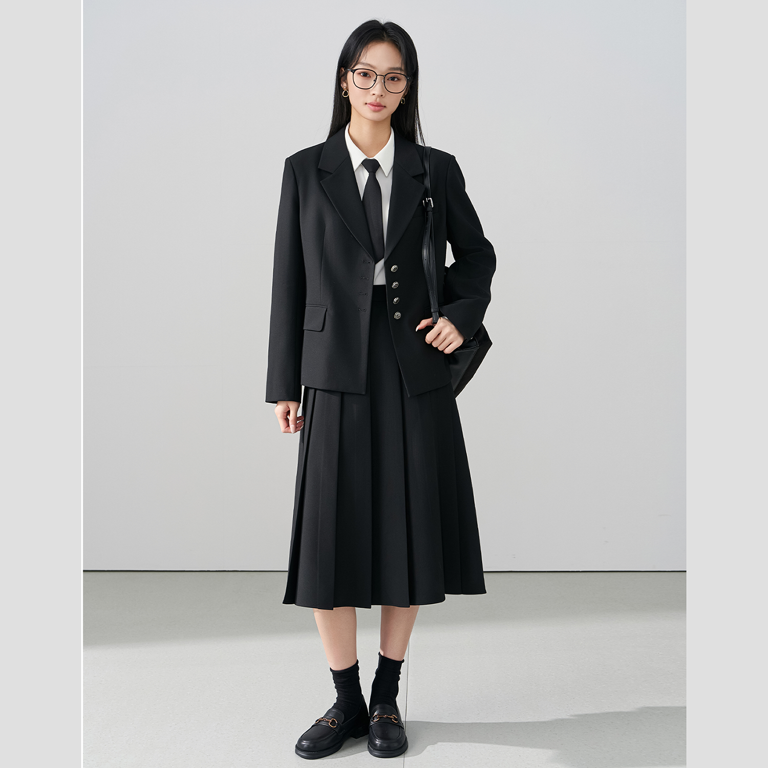 Women Fashion Jackets - Allingentle Skirt Suit Women's 2 Piece
