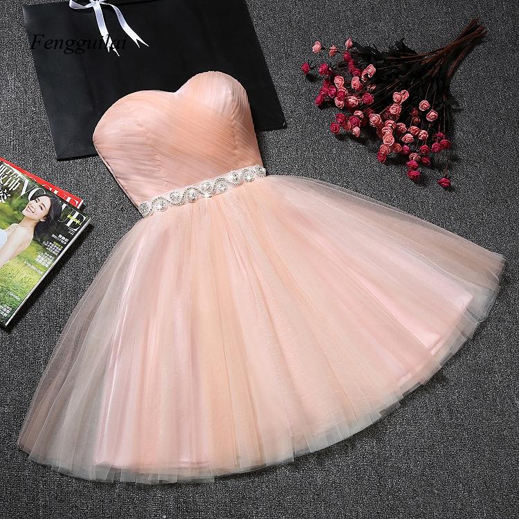 Ruched Dress Mini - Women's Blush Pink Strapless Sweetheart Neckline