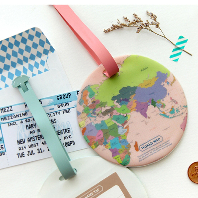 2024 Fashion Map Luggage Tag W - Women'S Fashion Labels recensione e prezzo