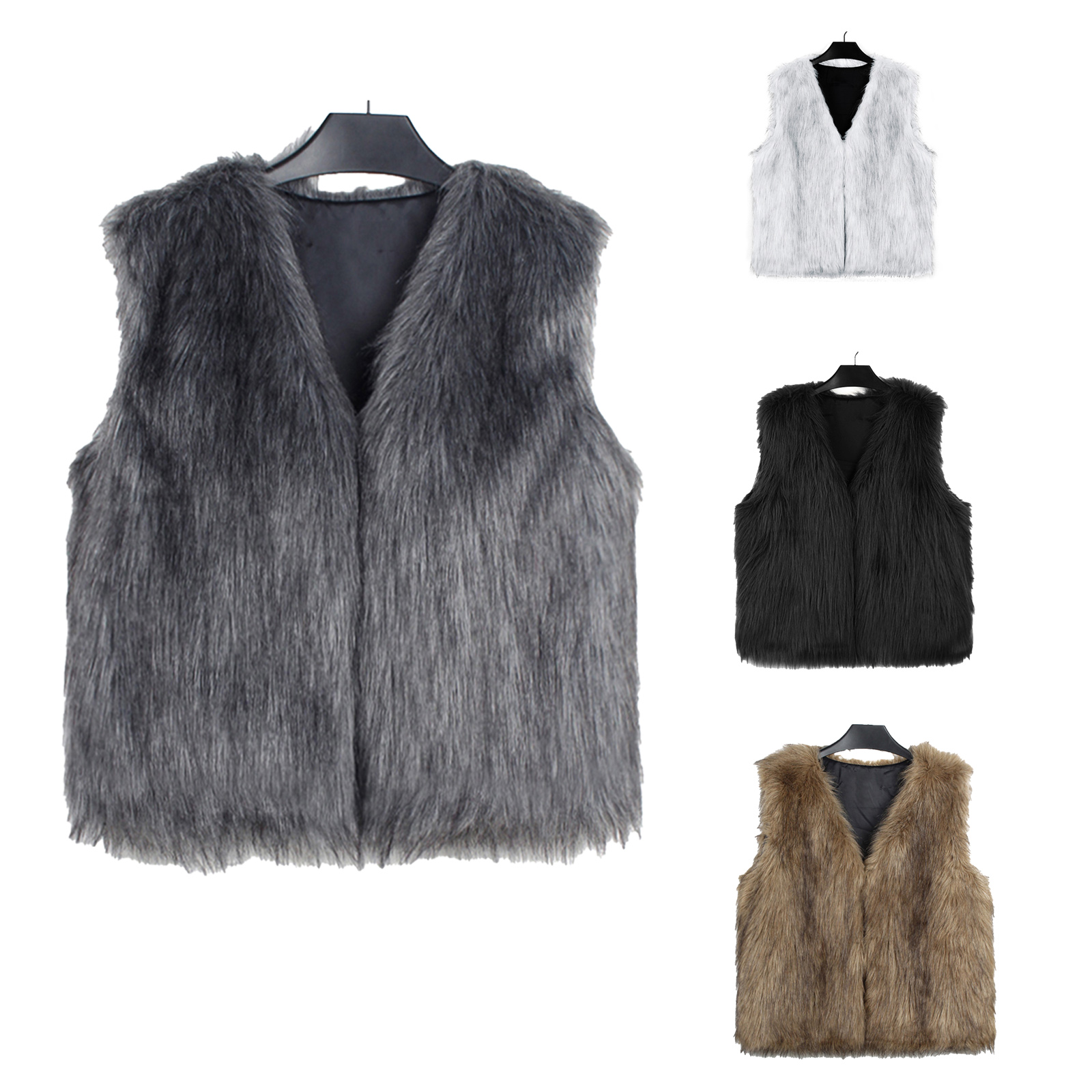 Women Gilet Fashion Solid Colo - Women'S Fashion Gilet recensione e prezzo