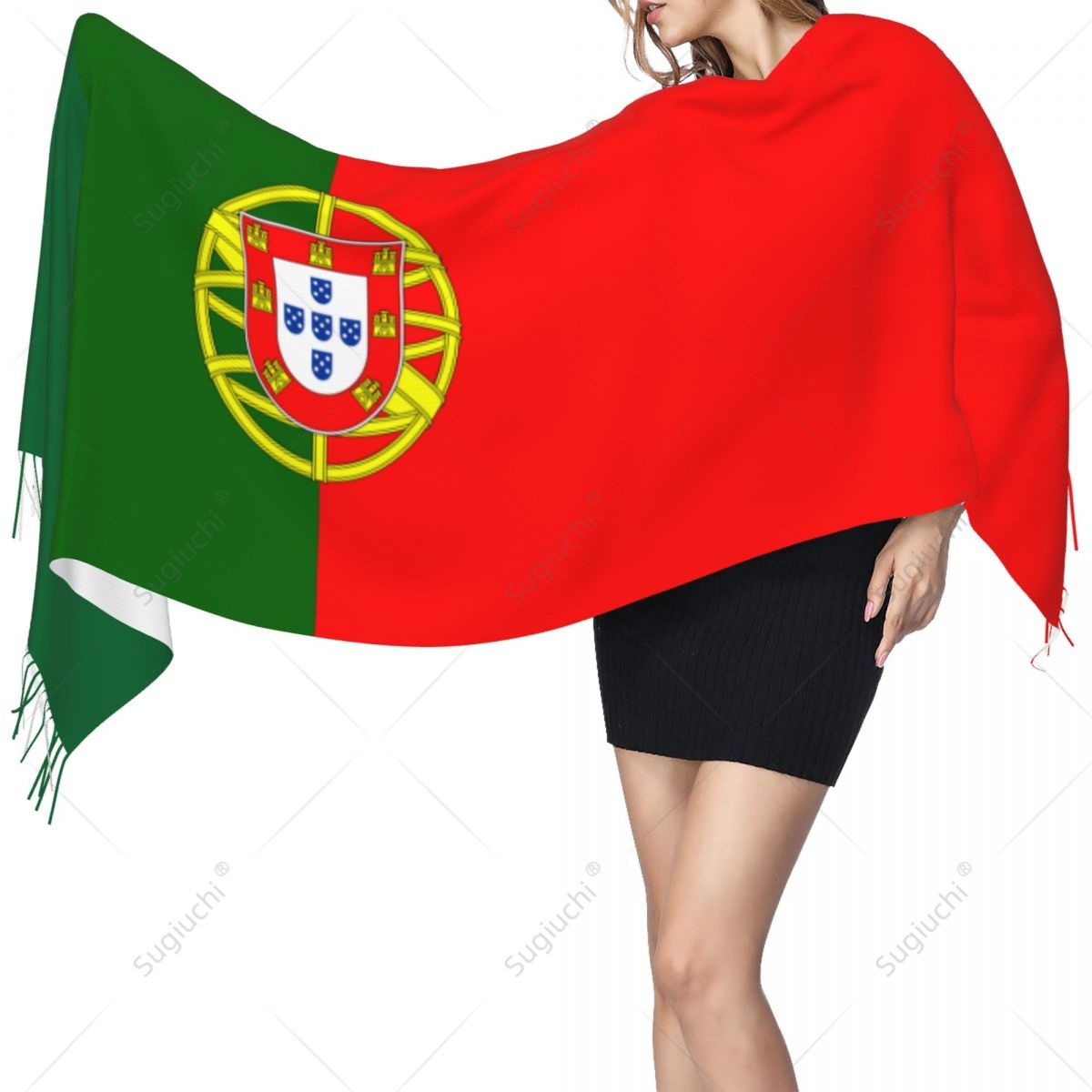 Portugal Flag Scarf Pashmina W - Women'S Fashion Portugal recensione e prezzo