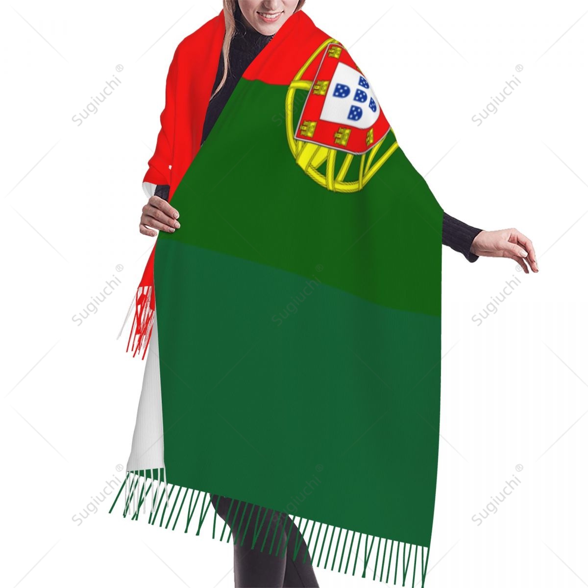Portugal Flag Scarf Pashmina W - Women'S Fashion Portugal recensione e prezzo