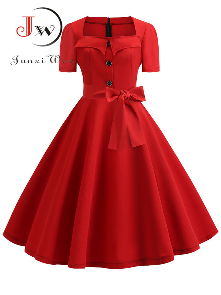 Women Summer Dress Elegant Ret - Women'S Fashion Of The 60S recensione e prezzo