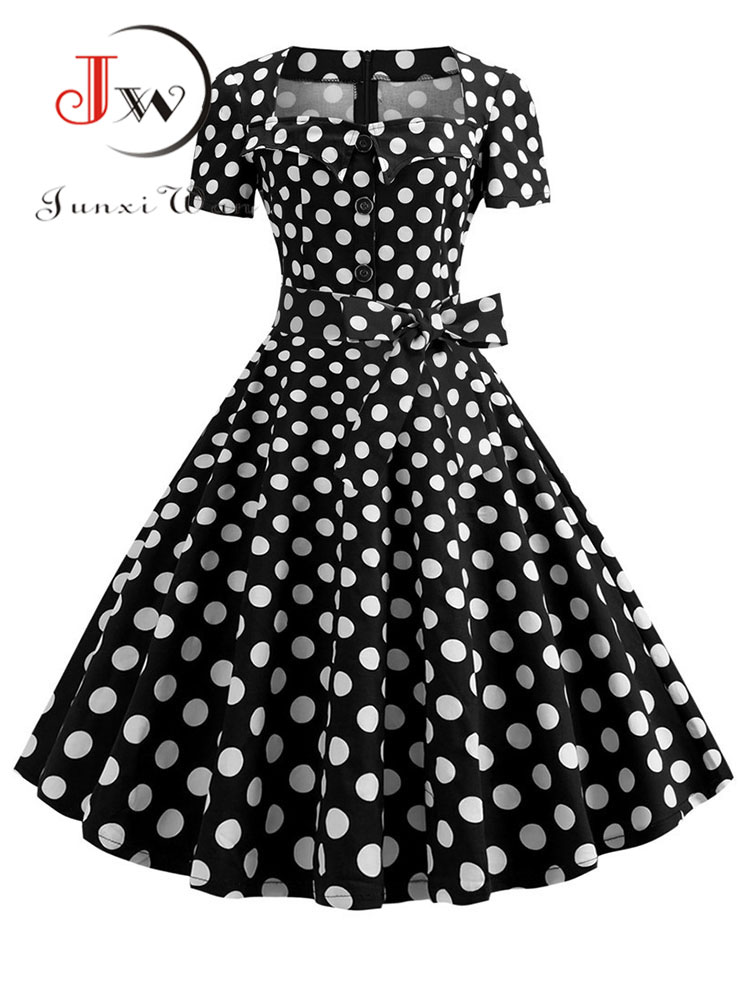 Women Summer Dress Elegant Ret - Women'S Fashion Of The 60S recensione e prezzo