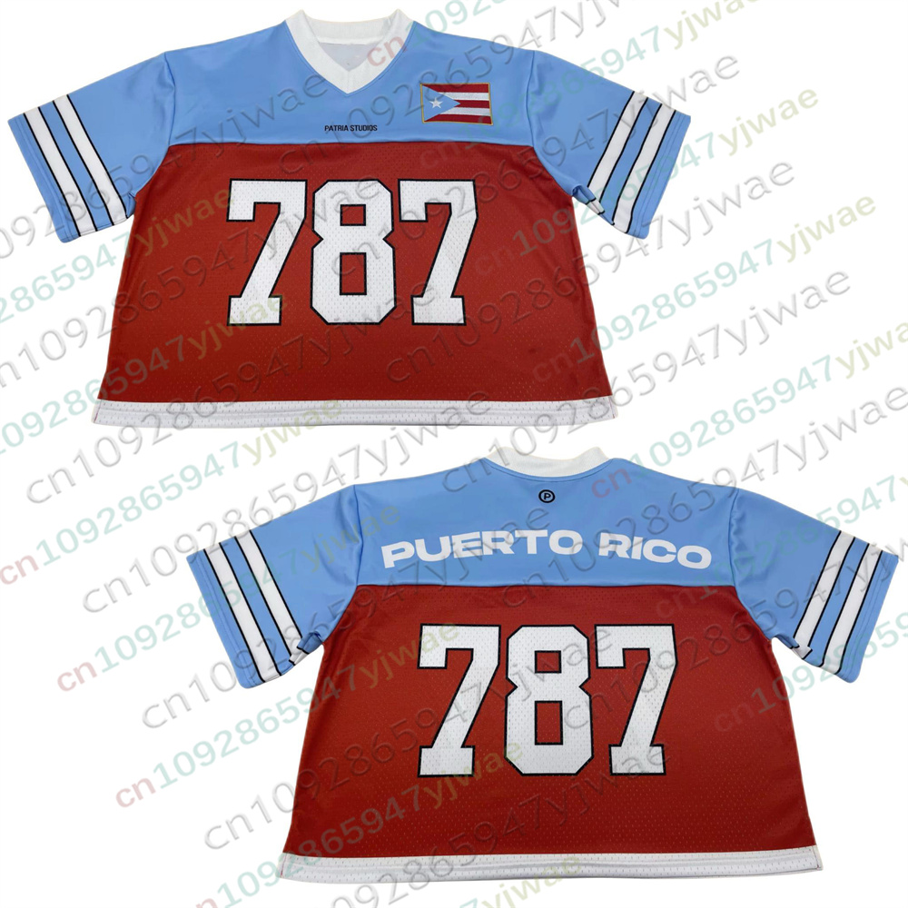 Puerto Rico Oversized Jersey P - Women'S Fashion Rugby Shirt recensione e prezzo