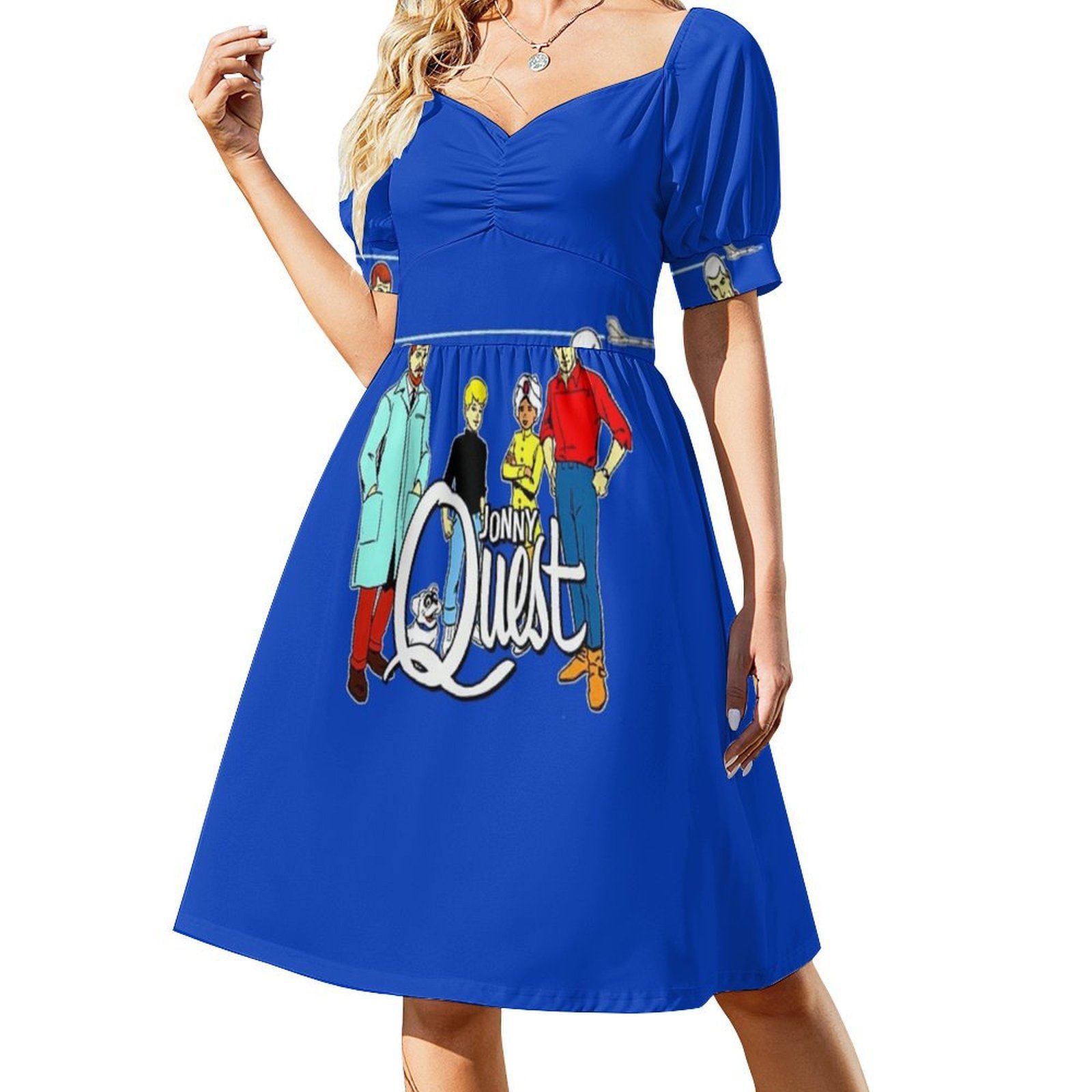 Jonny Quest Non-Distressed Flo - Smocked Dress Women recensione e prezzo