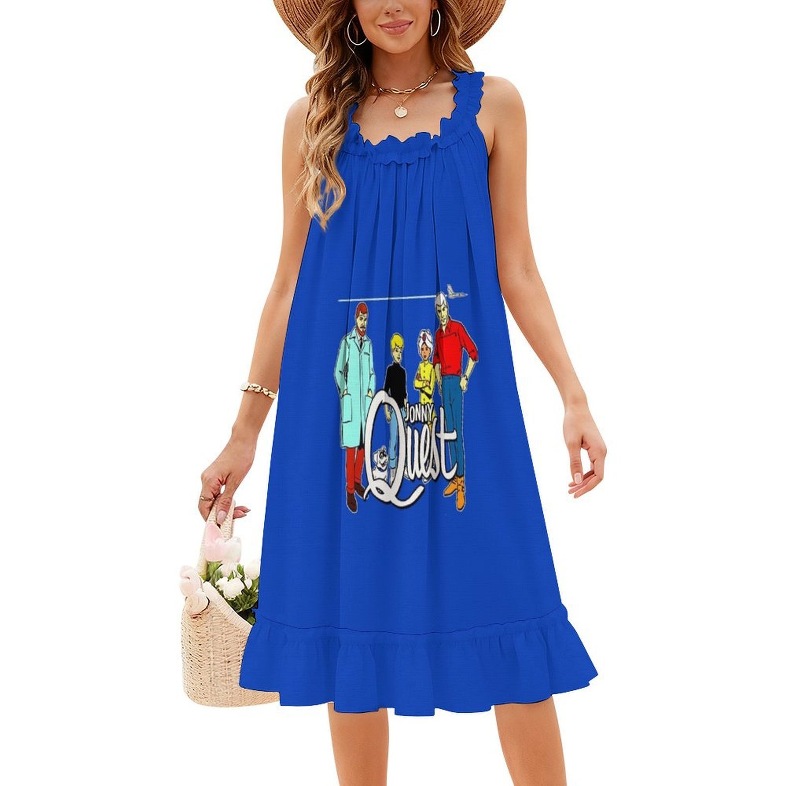 Jonny Quest Non-Distressed Flo - Smocked Dress Women recensione e prezzo