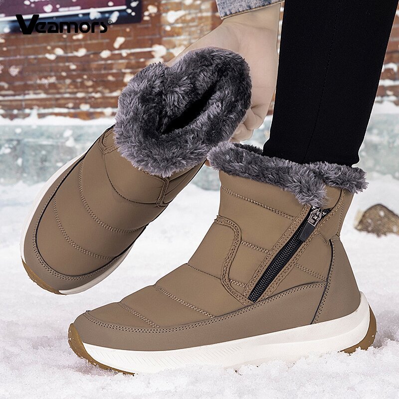 Fashion Women Snow Boots High- - Women'S Fashion Hiking Boots recensione e prezzo