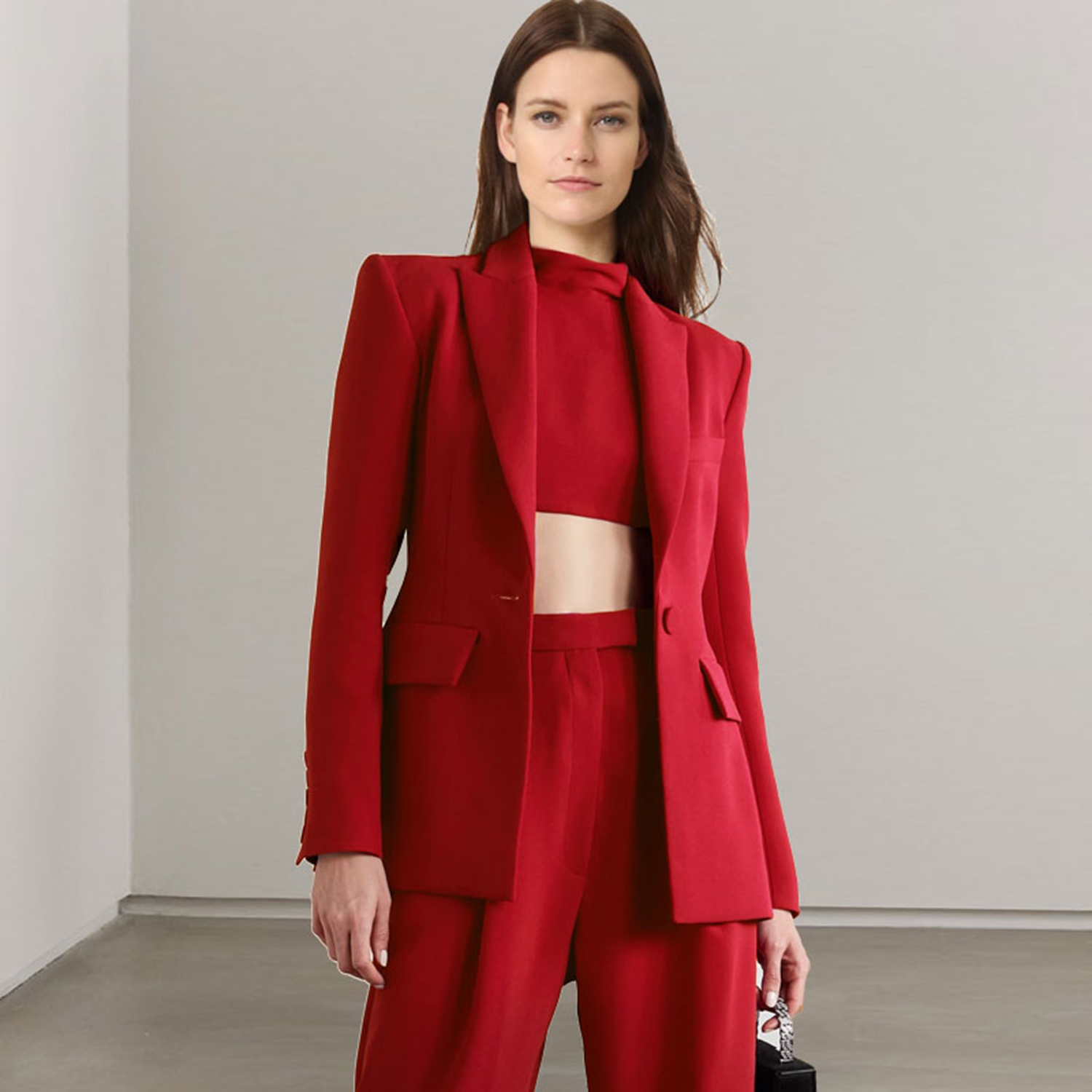 Allingentle Red Lapel Women's  - Women Fashion Jackets recensione e prezzo