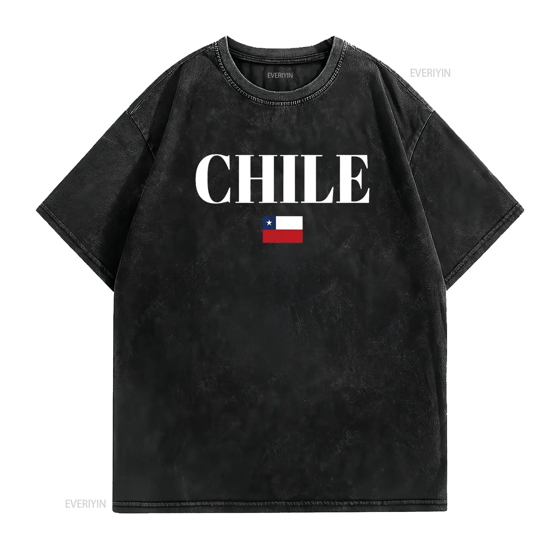 CHILE Flag Women T Shirt vinta - Women'S Fashion Designer Clothes recensione e prezzo