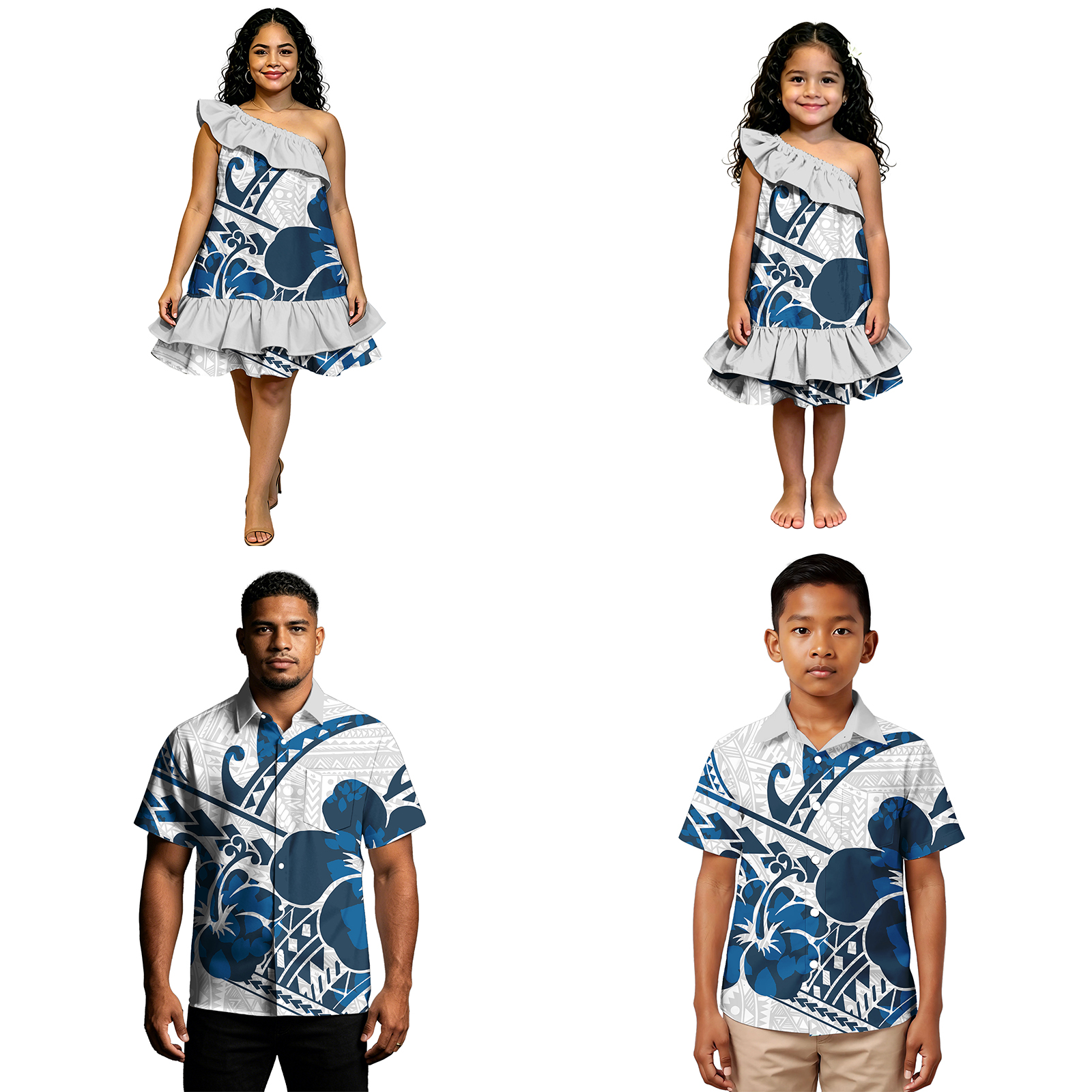Gift Hawaiian Father Son Casua - Ruched Dress Mini recensione e prezzo