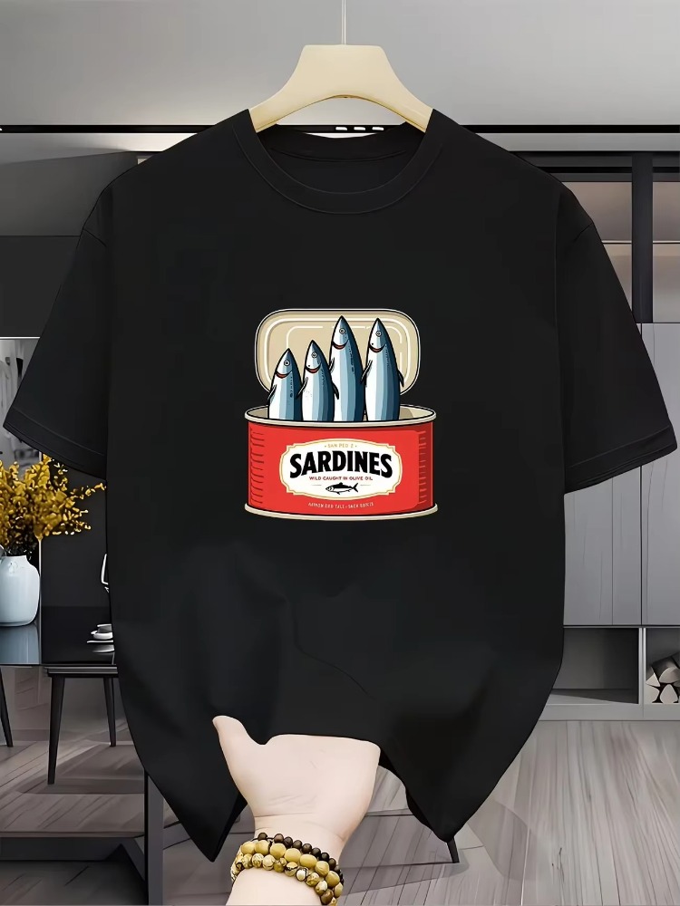 Sardines T Shirt Fish Graphic  - Women'S Fashion Portugal recensione e prezzo