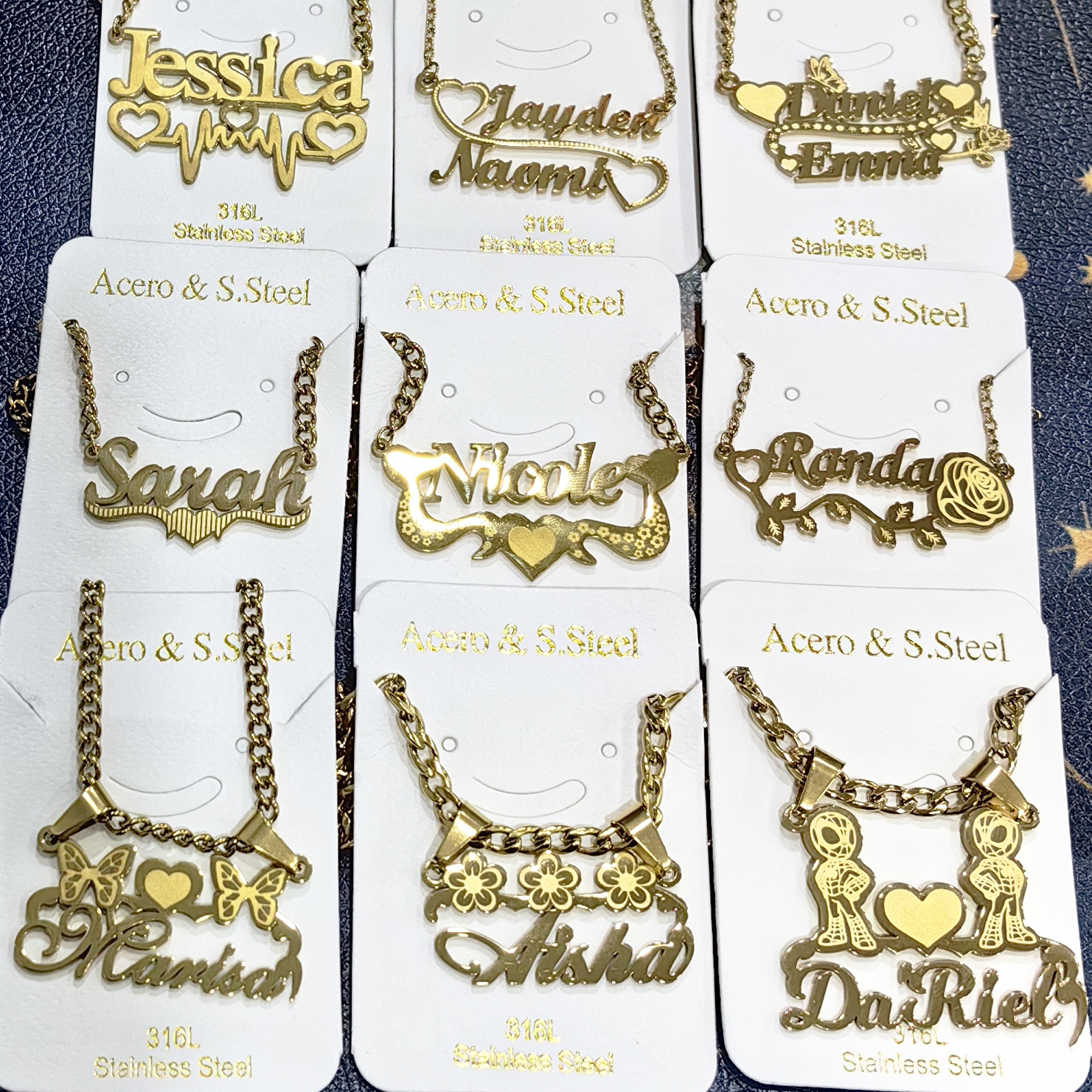 Sifisrri Custom Name Necklace  - Women'S Fashion Labels recensione e prezzo