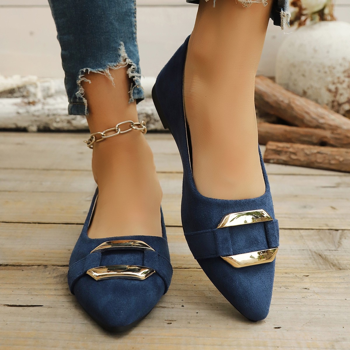 Spring and Autumn Elegant Poin - Women'S Fashion Walking Shoes recensione e prezzo