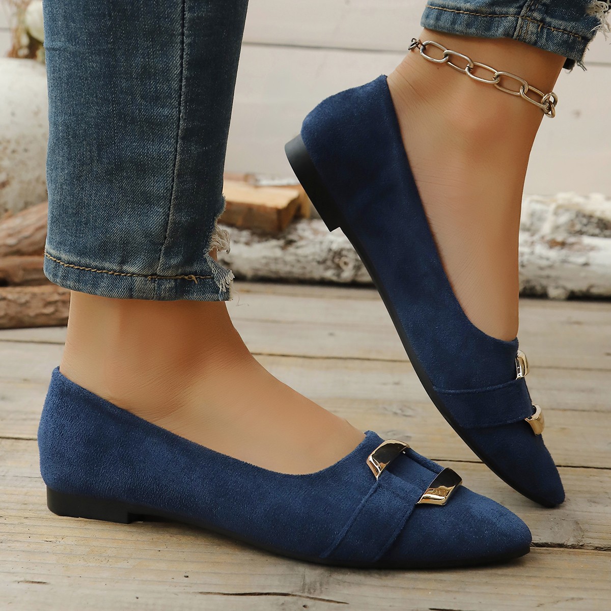Spring and Autumn Elegant Poin - Women'S Fashion Walking Shoes recensione e prezzo
