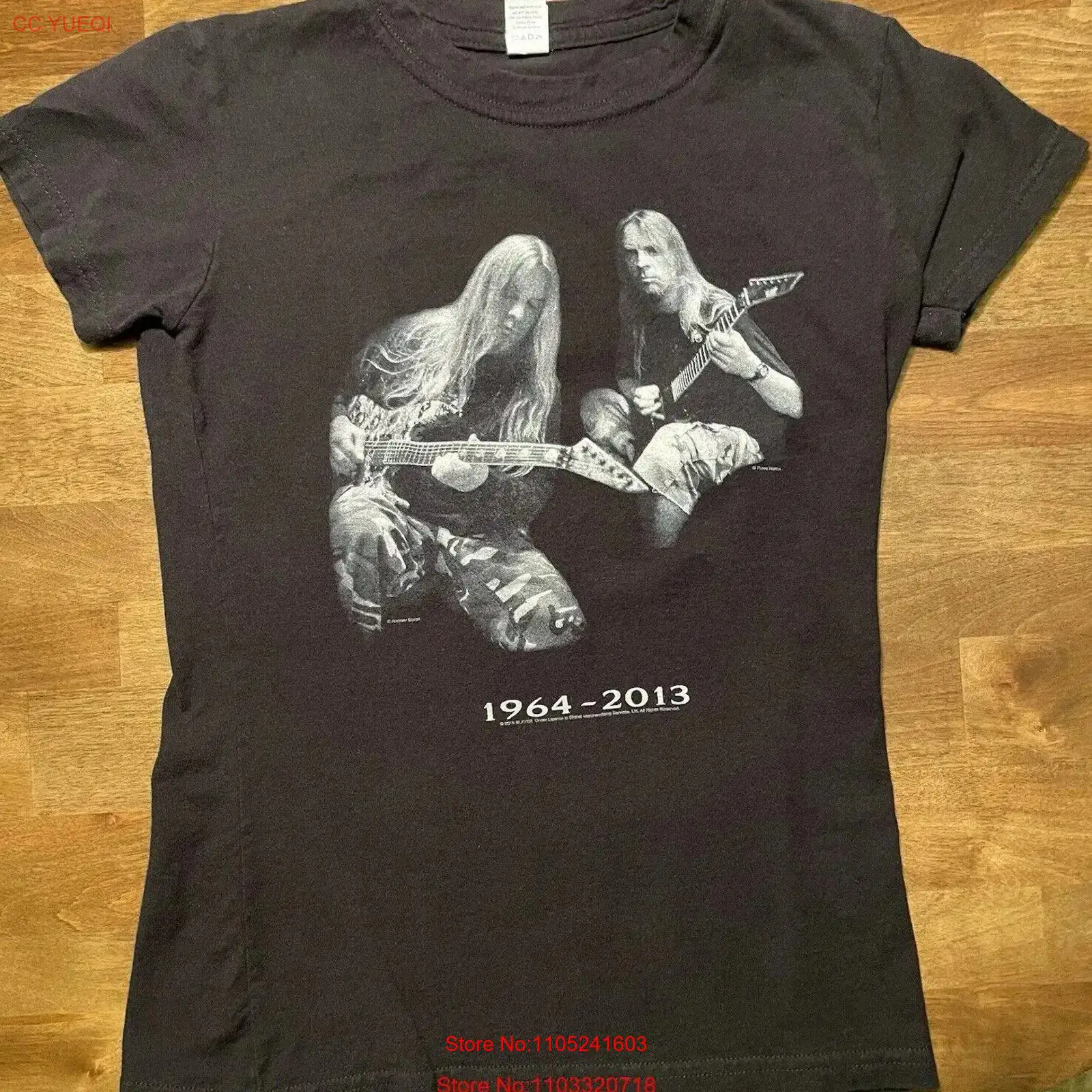 Jeff Hanneman Slayer Women s T - Women'S Fashion Designer Clothes recensione e prezzo