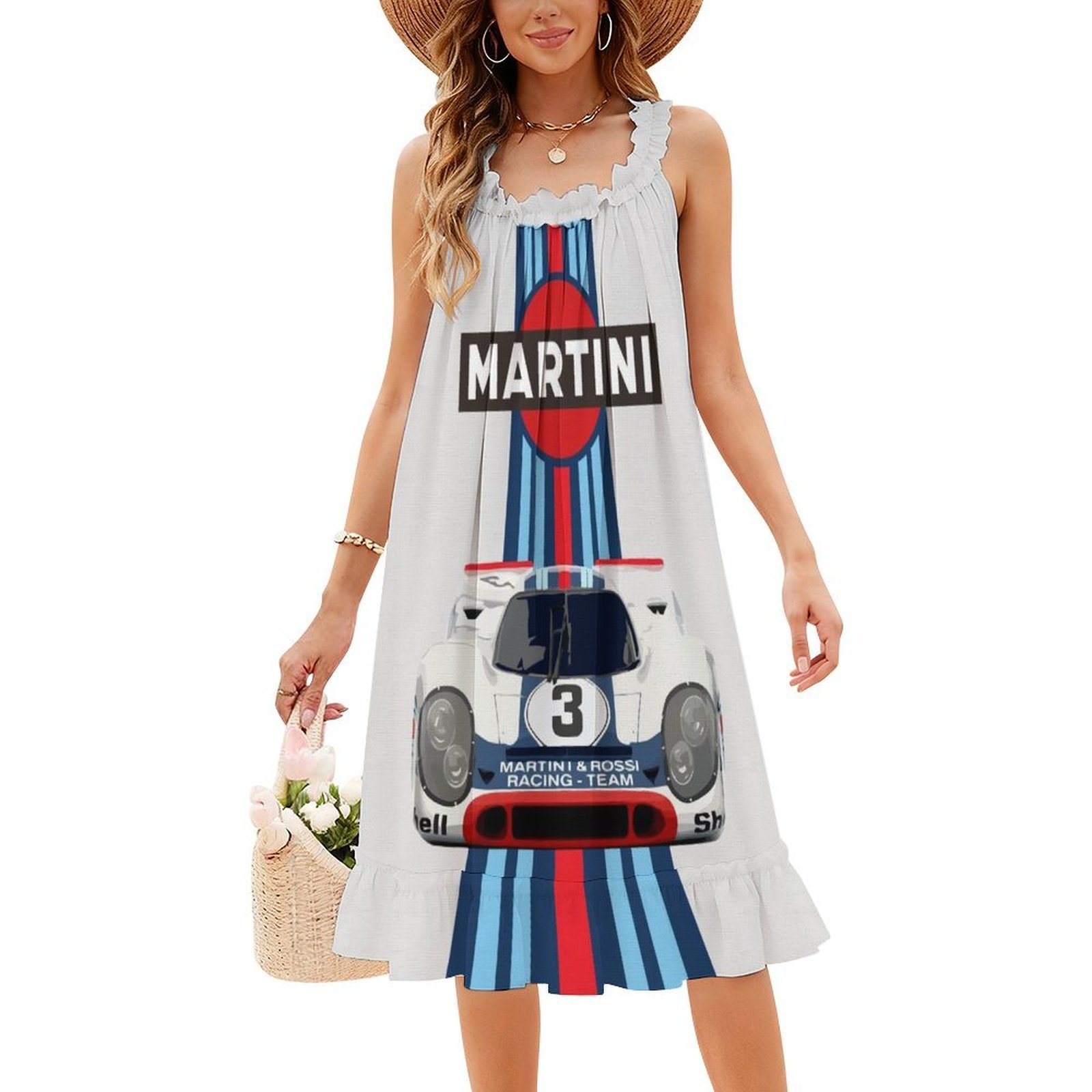 Racing Stripes-Porsch 917 No 3 - Smocked Dress Women recensione e prezzo