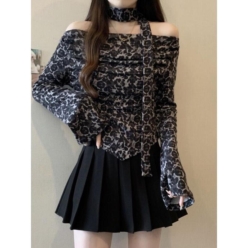 Leopard Print Short-Sleeved Of - Women'S Fashion Designer Clothes recensione e prezzo