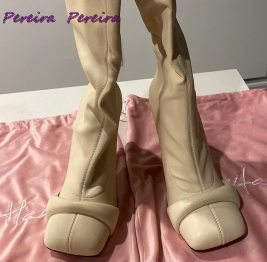 Solid Strange Style Knee-High  - Women'S Fashion Winter 2025 recensione e prezzo