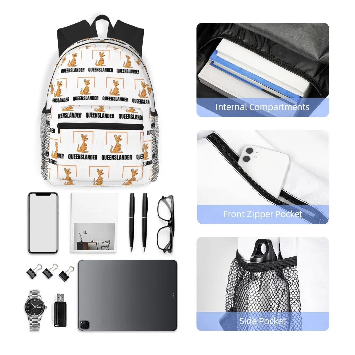 Queensland Maroons Student Bac - Women'S Fashion Queensland recensione e prezzo