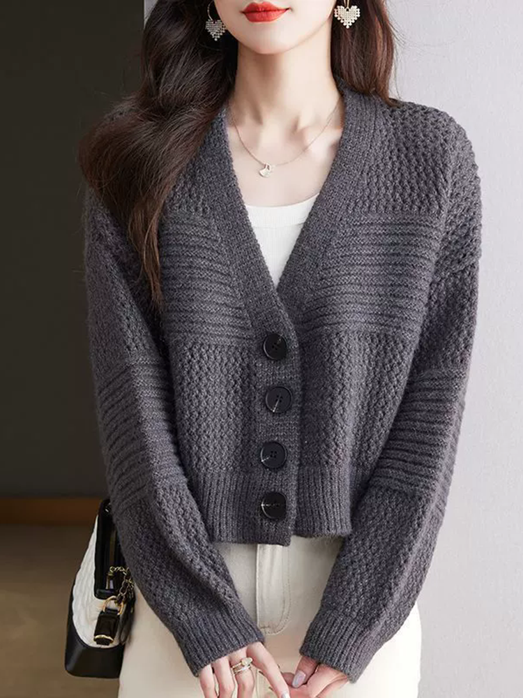 Women's Casual Short Knitted C - Women'S Fashion Gilet recensione e prezzo