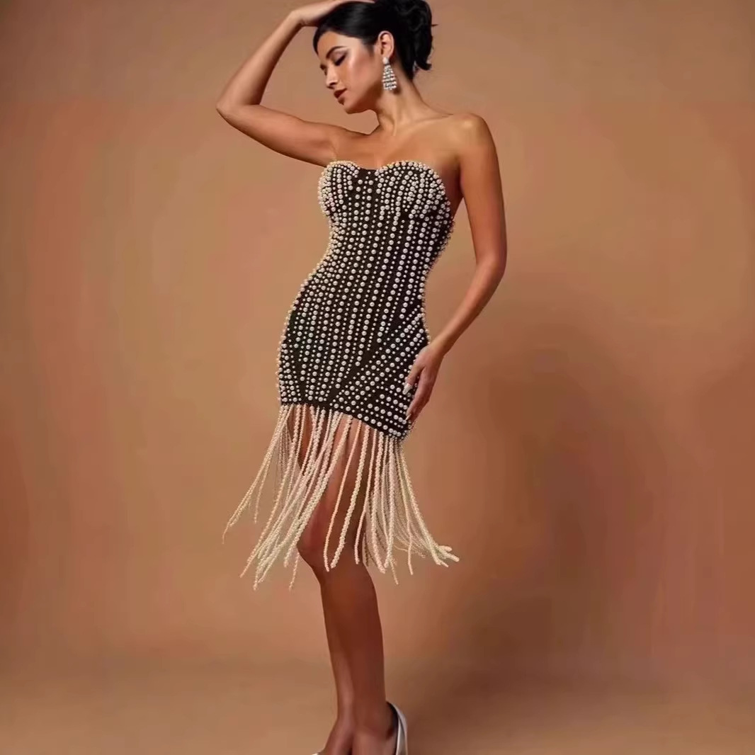 Sexy Strapless Hip-Hugging Sho - Women'S Fashion Dresses Images recensione e prezzo
