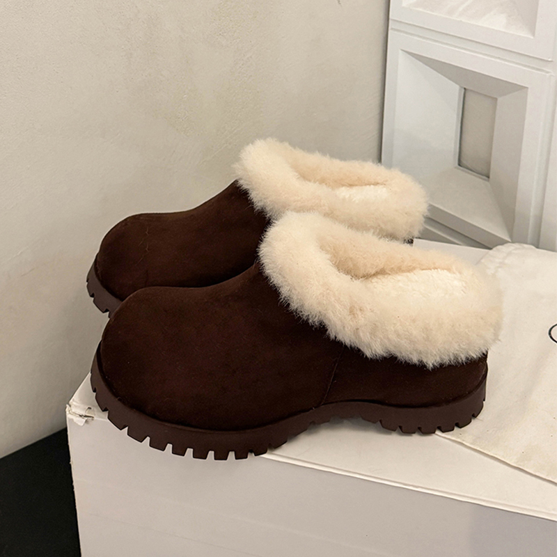 Women Fluffy Mules Shoes Flats - Women'S Fashion Winter 2025 recensione e prezzo