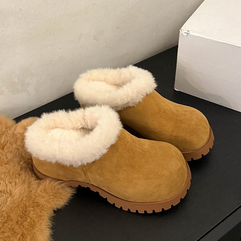 Women Fluffy Mules Shoes Flats - Women'S Fashion Winter 2025 recensione e prezzo