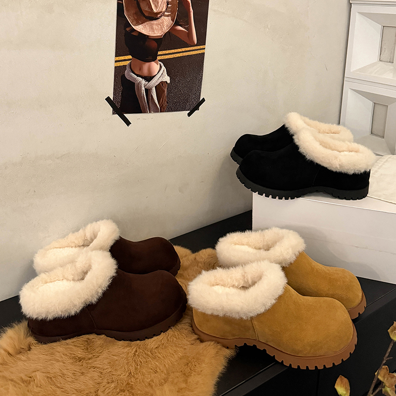 Women Fluffy Mules Shoes Flats - Women'S Fashion Winter 2025 recensione e prezzo