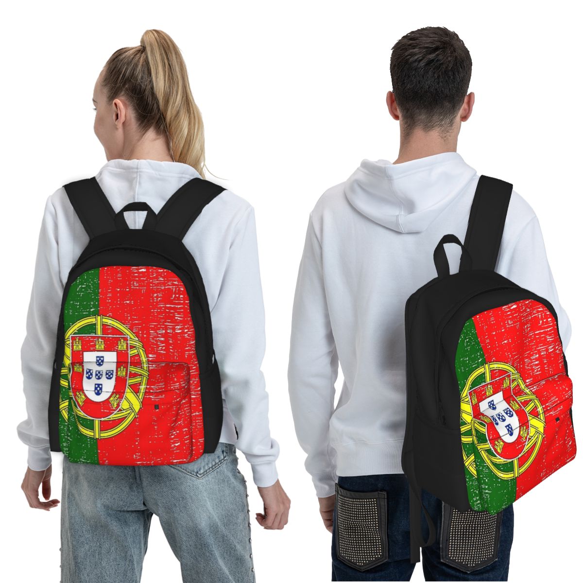 Flag Of Portugal Student Backp - Women'S Fashion Portugal recensione e prezzo
