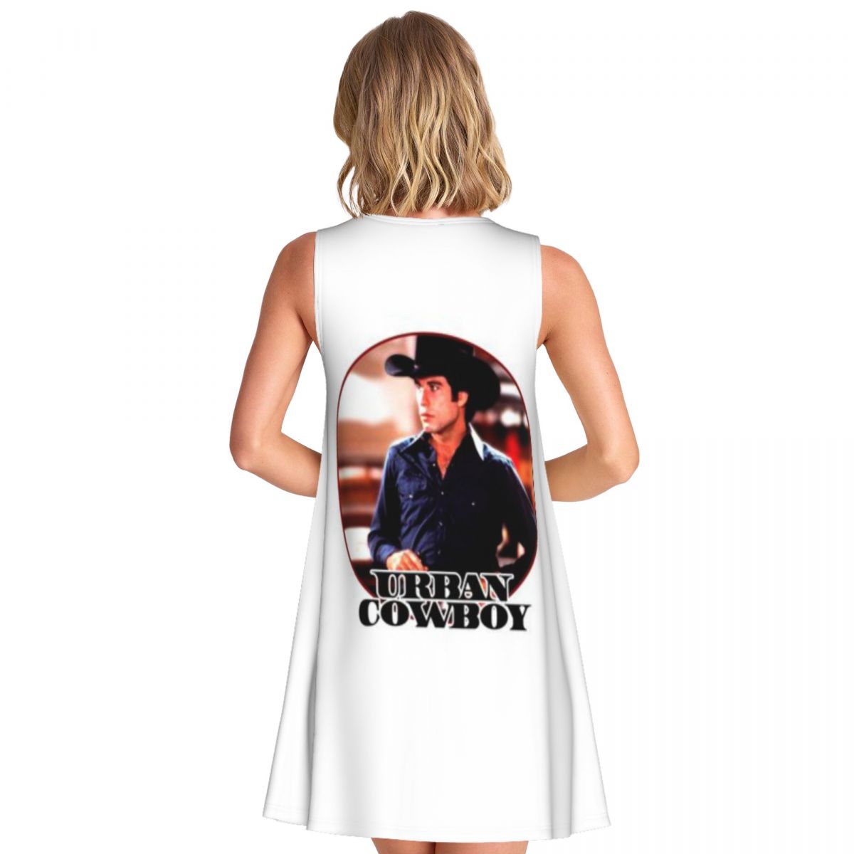 Urban Cowboy Vintage Image Wom - Women'S Fashion Dresses Images recensione e prezzo