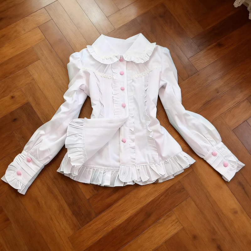 Spring Sweet Long Sleeve Doll  - Women'S Fashion Designer Clothes recensione e prezzo