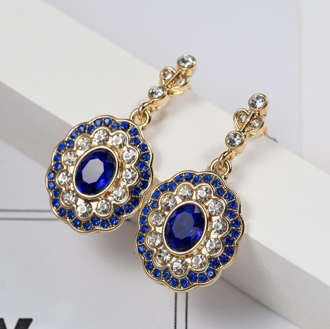 Luckyshine Oval London Blue To - Women'S Fashion London recensione e prezzo