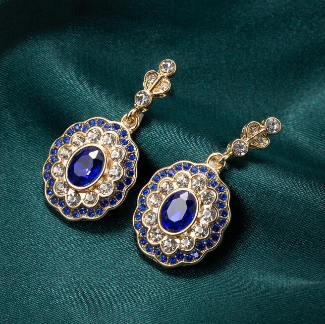 Luckyshine Oval London Blue To - Women'S Fashion London recensione e prezzo