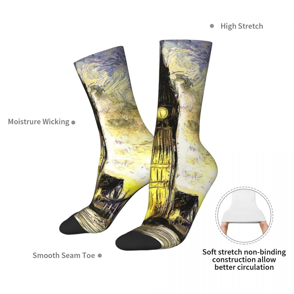 All Seasons Crew Stockings Col - Women'S Fashion London recensione e prezzo