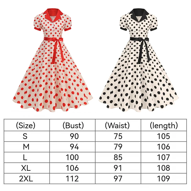 Vintage Polka Dot Summer Dress - Women'S Fashion Of The 60S recensione e prezzo