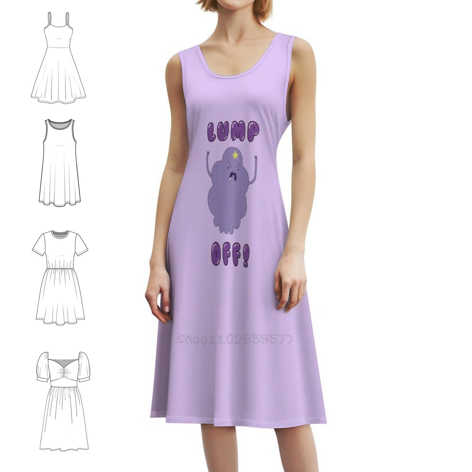 Lump Off! Floral Smock Dress F - Smocked Dress Women recensione e prezzo