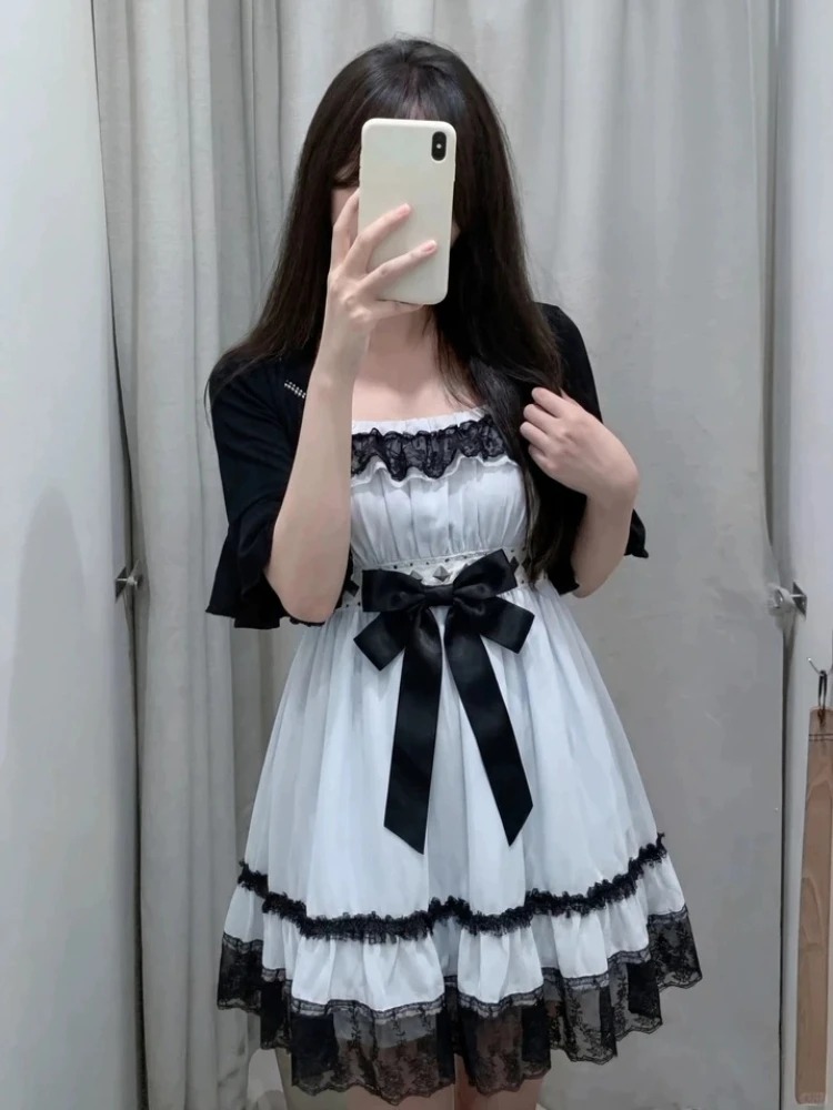 Gothic Punk Fashion Cute 2 Pie - Ruched Dress Mini recensione e prezzo