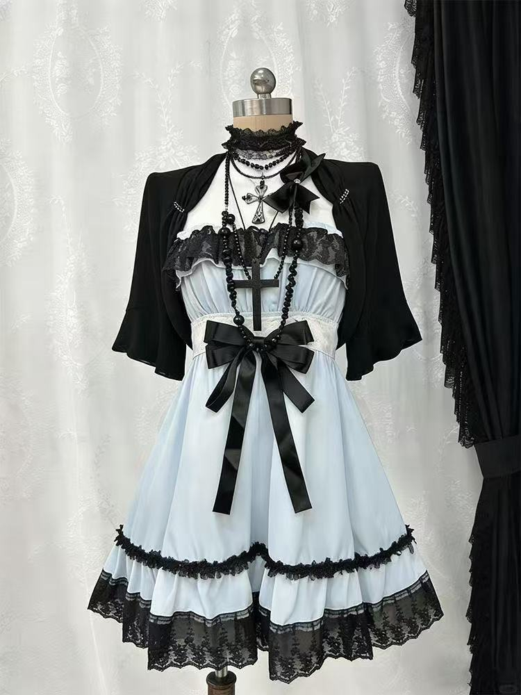 Gothic Punk Fashion Cute 2 Pie - Ruched Dress Mini recensione e prezzo