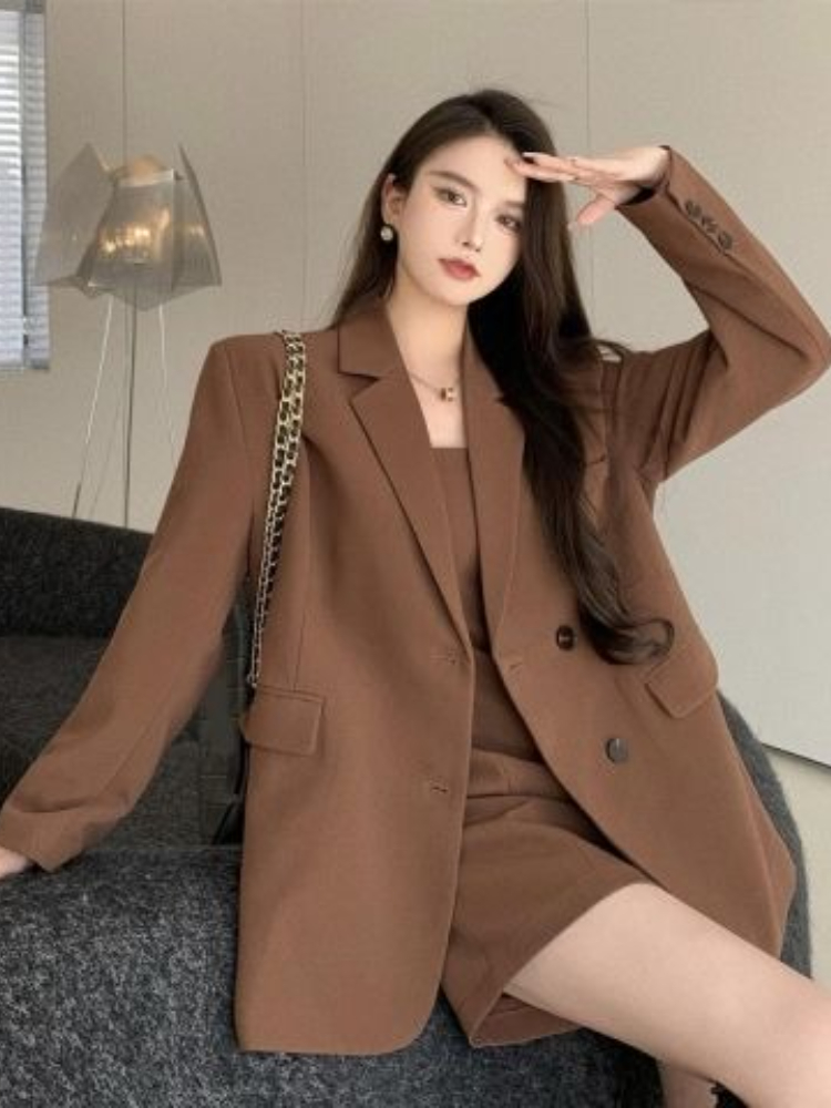 Autumn Winter Brown Elegant 2  - Ruched Dress Mini recensione e prezzo