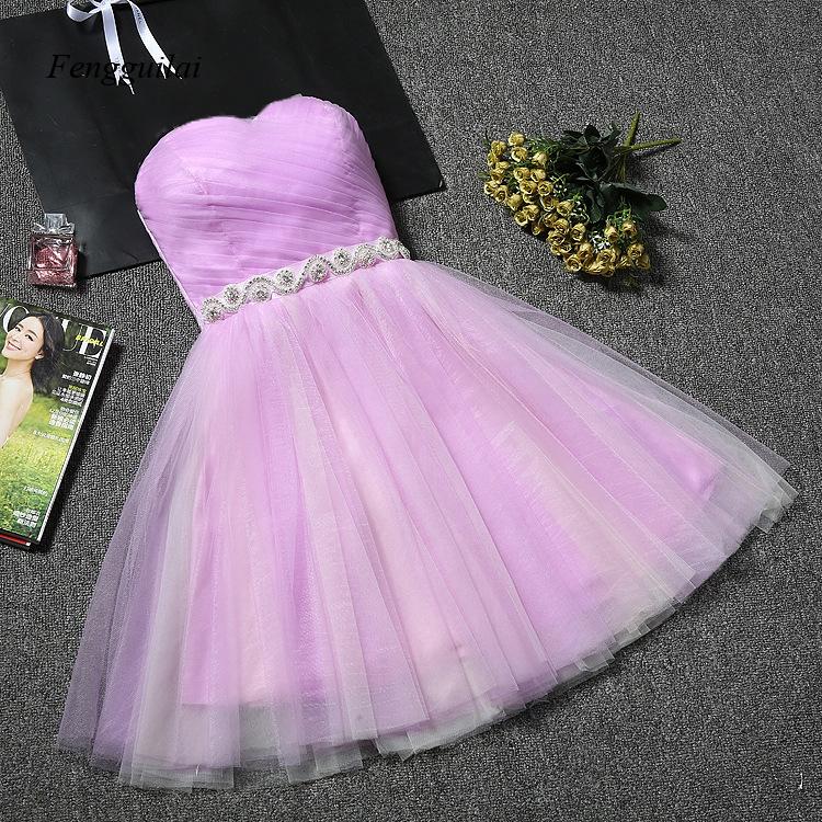 Women's Blush Pink Strapless S - Ruched Dress Mini recensione e prezzo