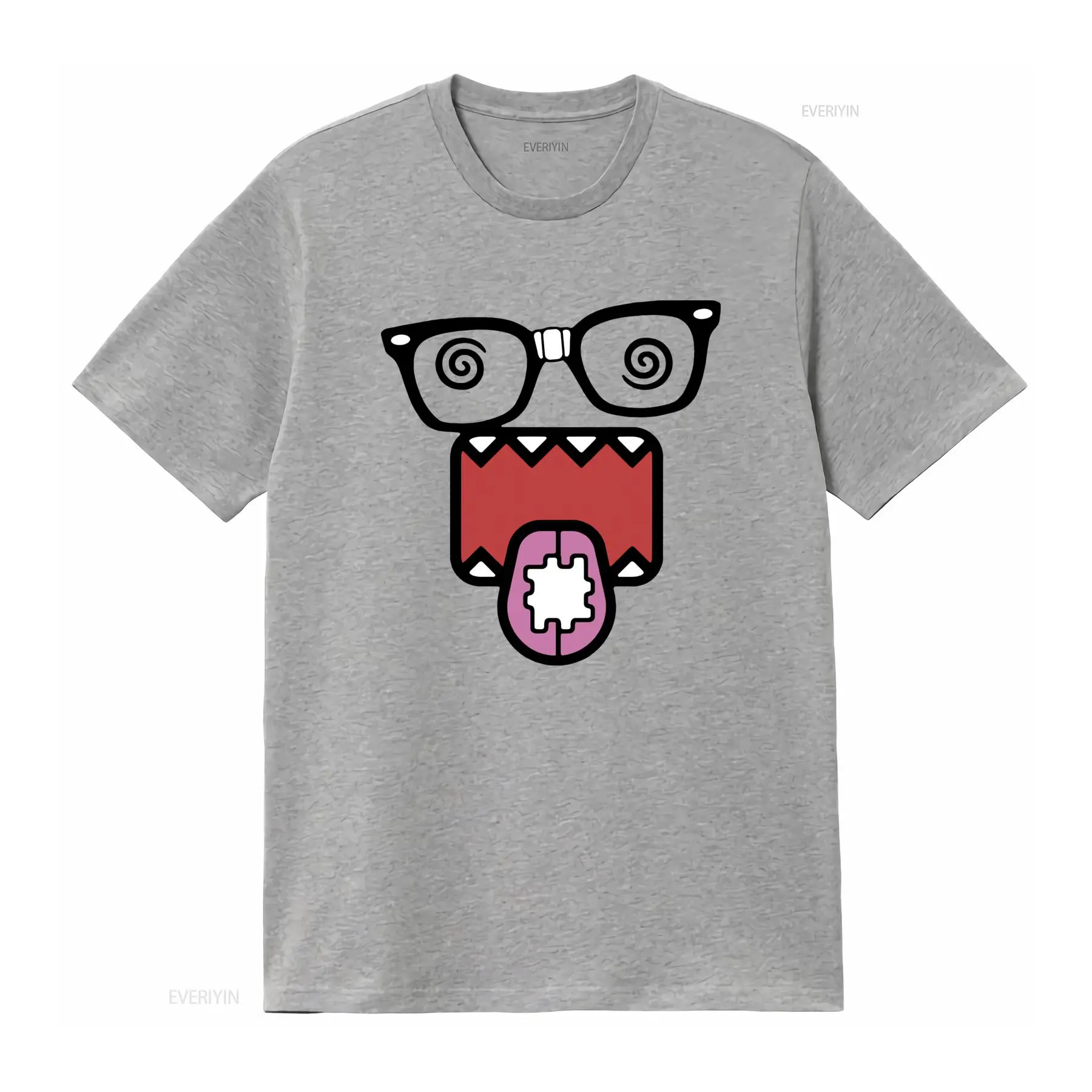 Domo Kun Crazy Eyed T Shirt fo - Women'S Fashion Designer Clothes recensione e prezzo