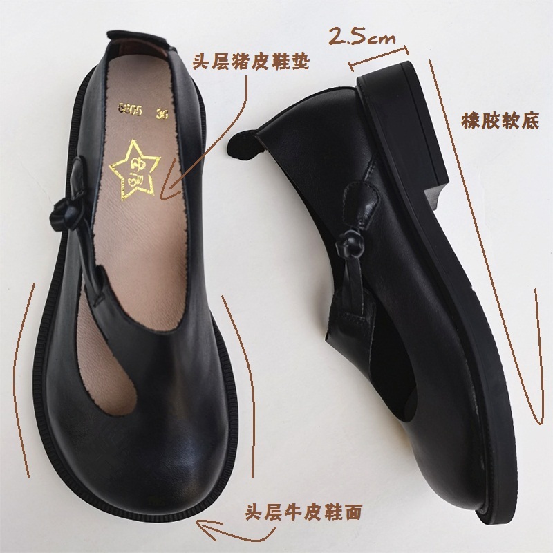 Careaymade-Genuine leather big - Women'S Fashion Walking Shoes recensione e prezzo