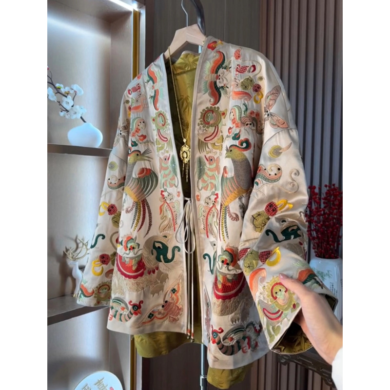 New Chinese Style Kimono Cardi - Women Fashion Jackets recensione e prezzo