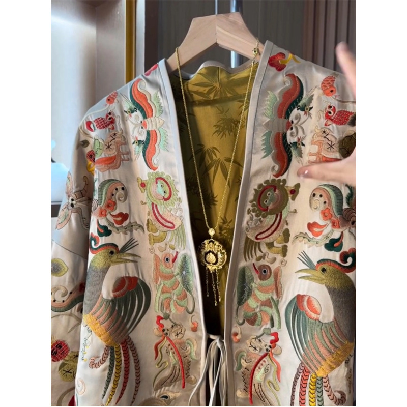 New Chinese Style Kimono Cardi - Women Fashion Jackets recensione e prezzo