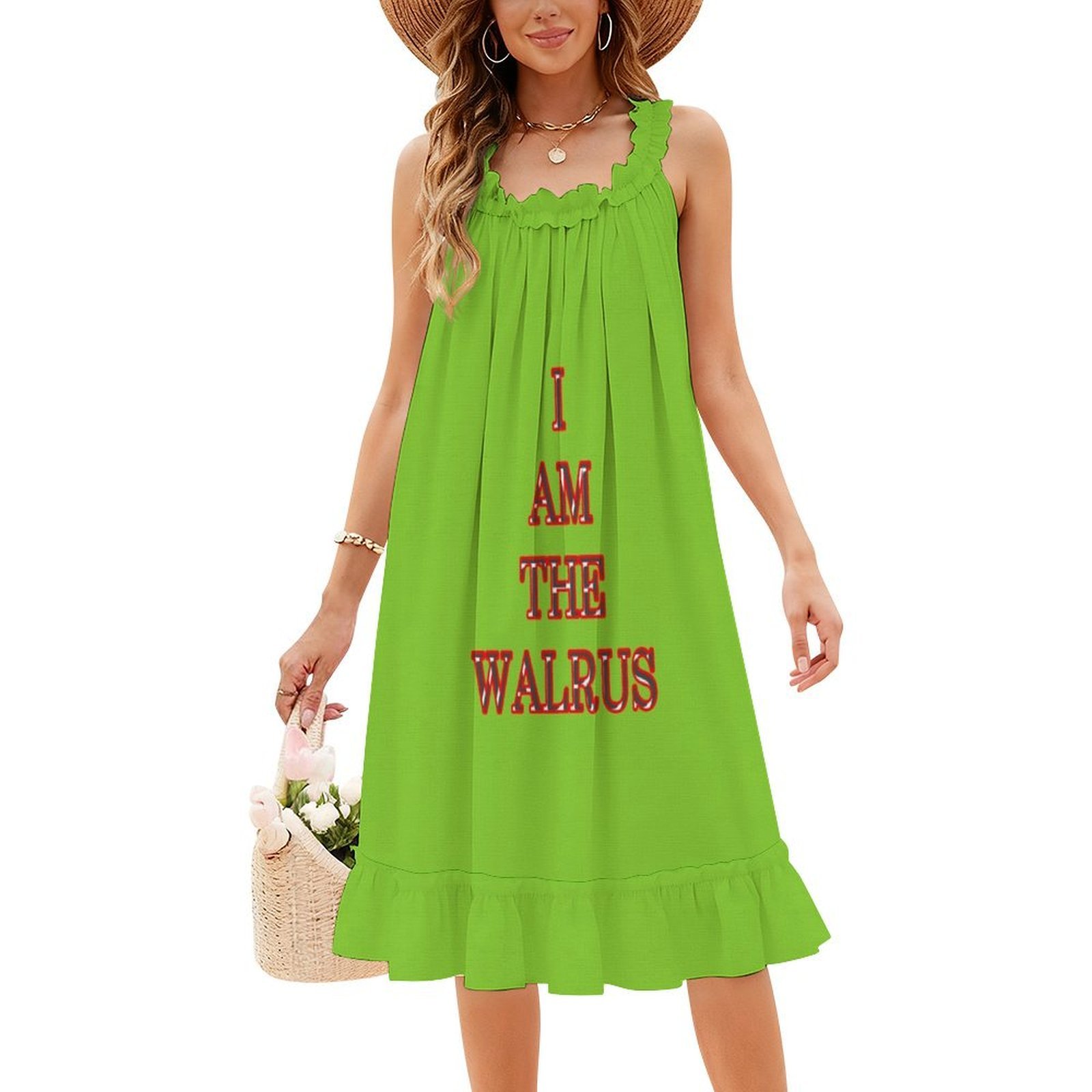 I Am The Walrus Floral Smock D - Smocked Dress Women recensione e prezzo