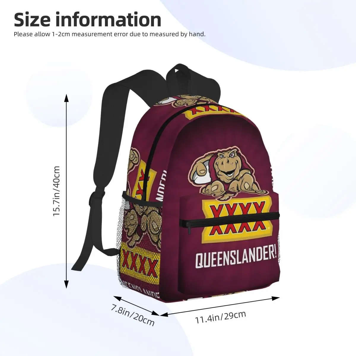 Queensland Maroons Student Bac - Women'S Fashion Queensland recensione e prezzo