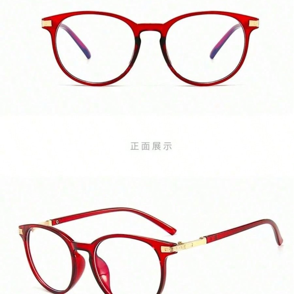 Fashion Women Red Round Frame  - Women'S Fashion Glasses Non Prescription recensione e prezzo