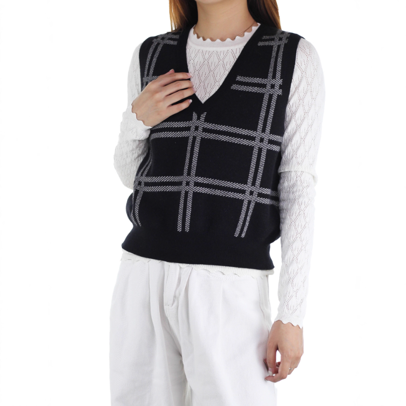 Women's Fashion Knit Sweater V - Women'S Fashion Gilet recensione e prezzo