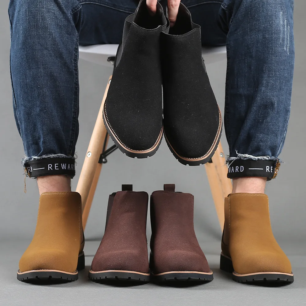 Men Ankle Boots British Style  - Women'S Fashion Winter 2025 recensione e prezzo